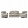 Mia 2 Seater Power Recliner & 2 Power Recliner Arm Chairs