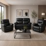 Lavada 2 Seater Power Recliner & 2 Power Recliner Arm Chairs