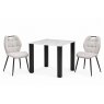 Candice Dining Table with 2 Ada Chairs