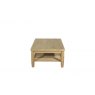 Devonshire Oak Coffee Table With Shelf