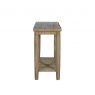 Devonshire Oak Console Table with Shelf