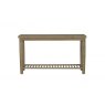 Devonshire Oak Console Table with Shelf