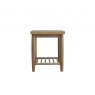 Devonshire Oak End Table with Shelf