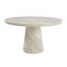 Albion Round Taupe Dining Table