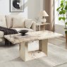 Artist Coffee Table in Mottled Mocha
