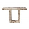 Artist Console Table in Mottled Mocha
