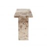 Artist Console Table in Mottled Mocha