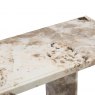 Artist Console Table in Mottled Mocha