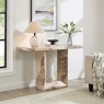 Artist Console Table in Mottled Mocha