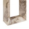 Artist Console Table in Mottled Mocha