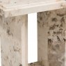 Artist Lamp Table in Mottled Mocha