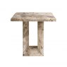 Artist Lamp Table in Mottled Mocha