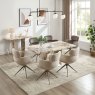 Artist Dining Table in Mottled Mocha