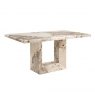 Artist Dining Table in Mottled Mocha