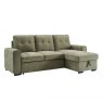 Tavern Corner Group Sofa Bed in Sage