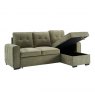 Tavern Corner Group Sofa Bed in Sage