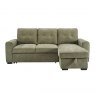 Tavern Corner Group Sofa Bed in Sage