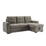 Tavern Corner Group Sofa Bed in Grey