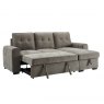 Tavern Corner Group Sofa Bed in Grey