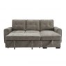 Tavern Corner Group Sofa Bed in Grey