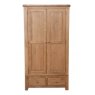 Beachcroft Beachcroft Rustic 2 Door 2 Drawer Wardrobe