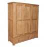 Beachcroft Beachcroft Rustic 3 Door 2 Drawer Wardrobe