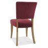 Invictus Upholstered Crimson Velvet Chair