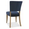 Bentley Design Invictus Upholstered Dark Blue Velvet Chair
